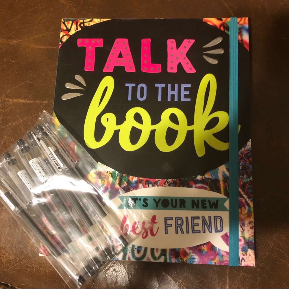 Diary Book & 5 Pilot Pens Pack NWT